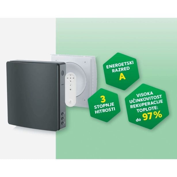 ME HOME AIRHARMONY Lokalno prezračevalna naprava