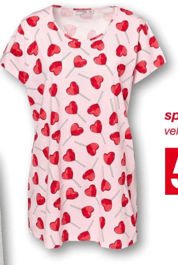 Ženska spalna majica - Akcija v trgovini Kik