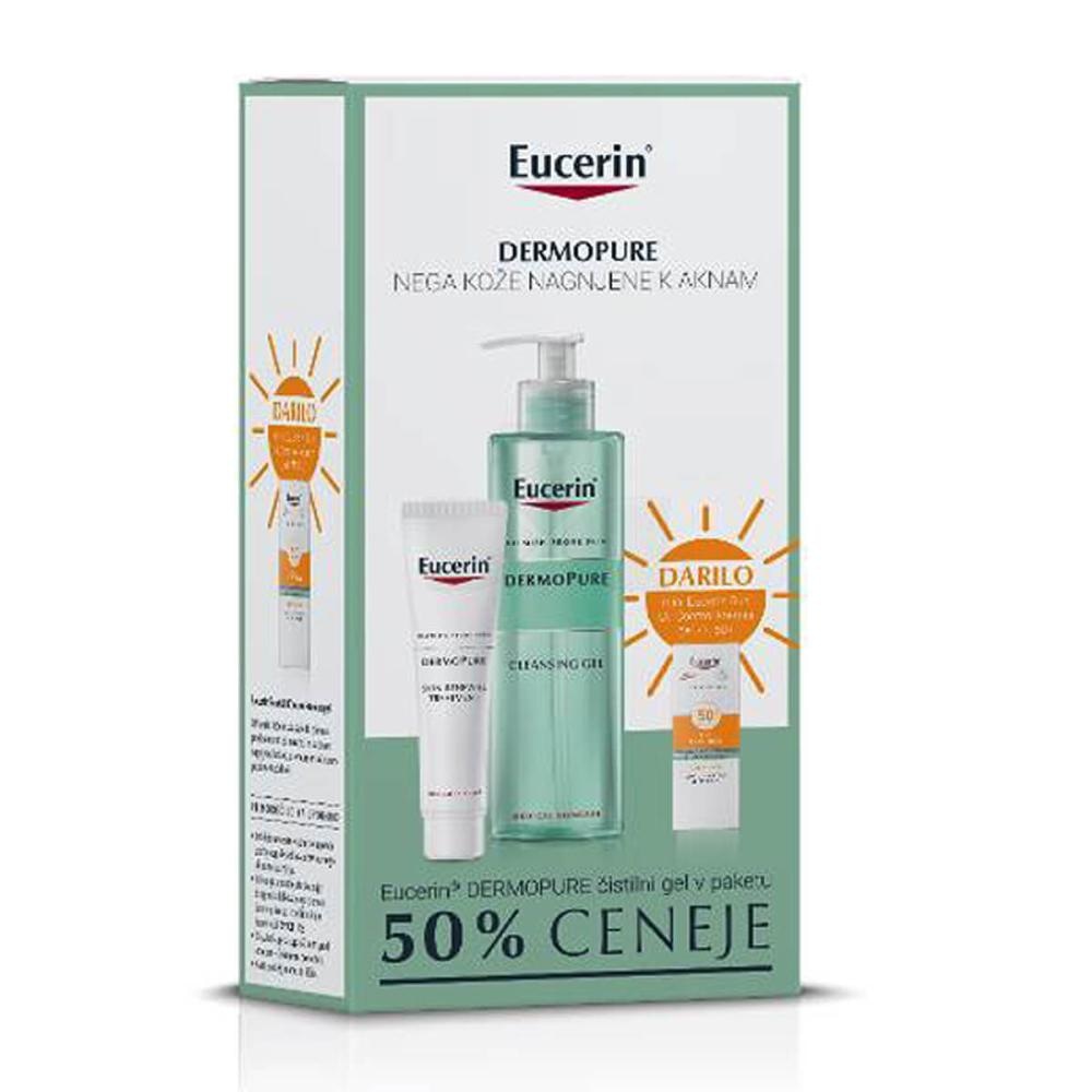 Eucerin izdelki dermatološke kozmetike za nego in čiščenje obraza