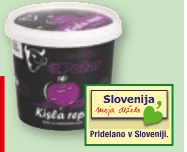 Slovenska kisla repa 1 kg