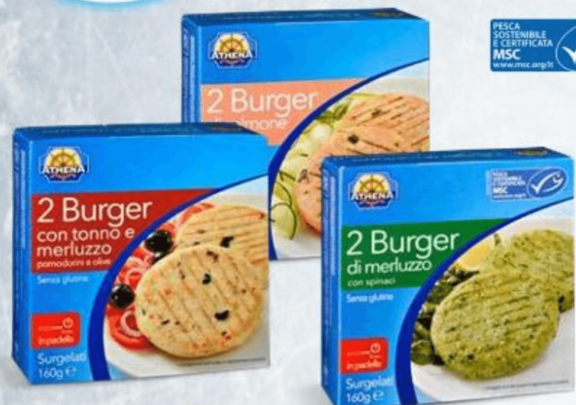 BURGER, LOSOS/TUNINA/OSLIČ 160 g