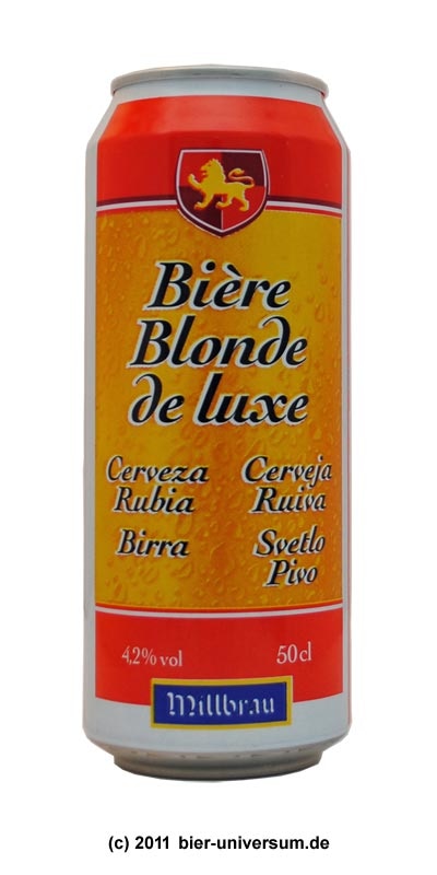 Svetlo pivo Millbrau Bière Blonde 24x 0,25 l