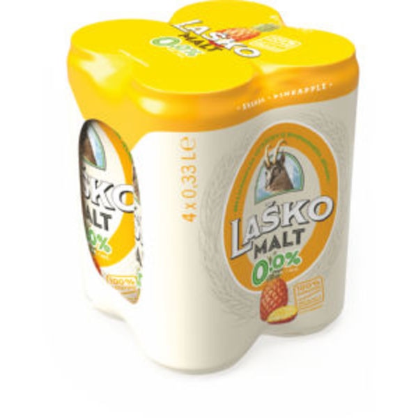 Pijača Laško Malt 4 x 0,33 l Laško
