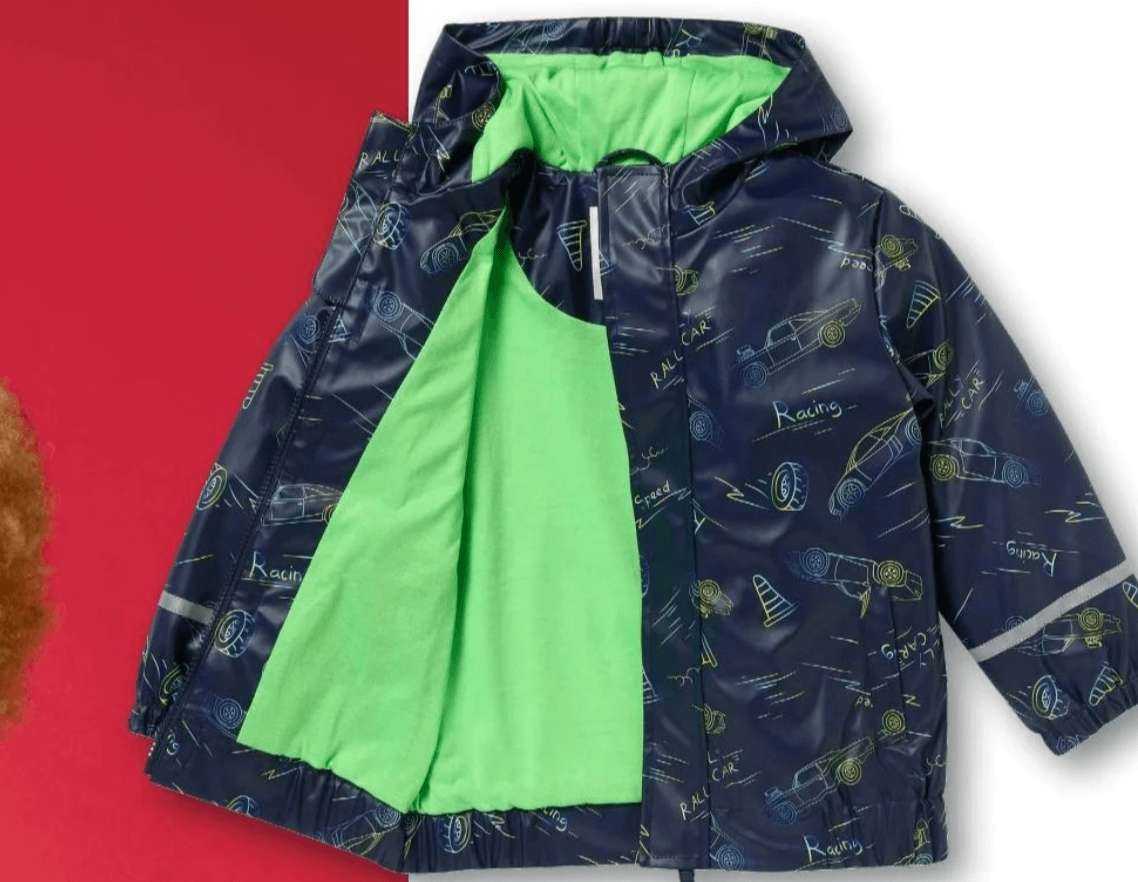 Otroška dežna jakna - Akcija v trgovini Kik