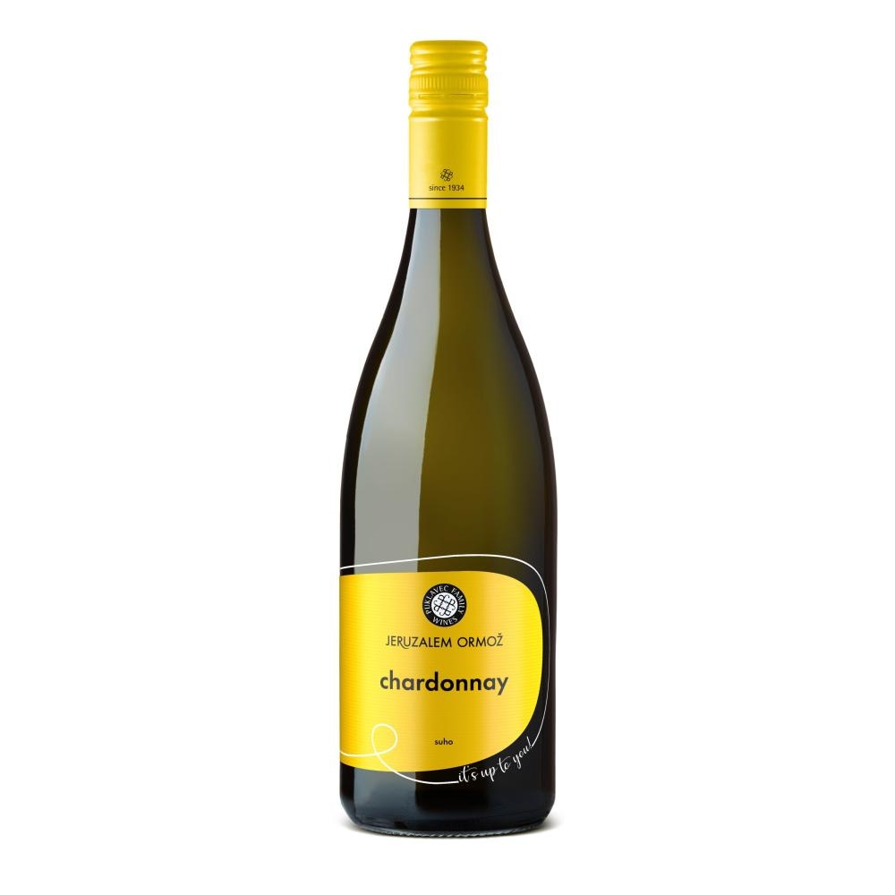 Kakavostno vino ZGP Chardonnay 0,75 l