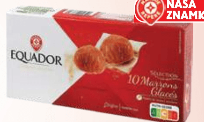 Glazirani maroni Equador 200 g