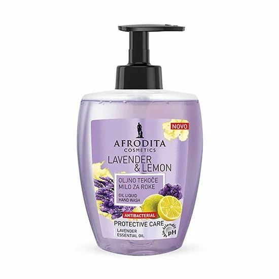Afrodita Cosmetics Lavender & Lemon Oljno tekoče milo za roke 300 ml