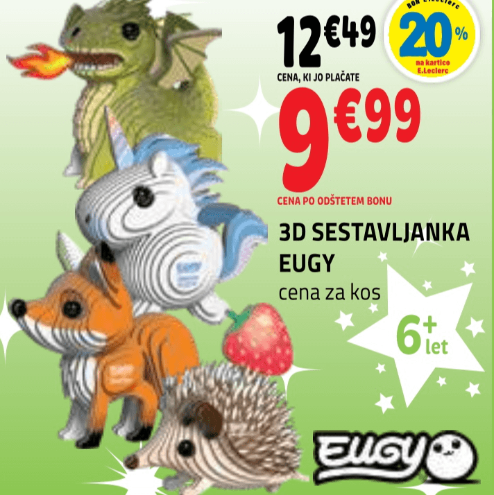 3D sestavljanka Eugy