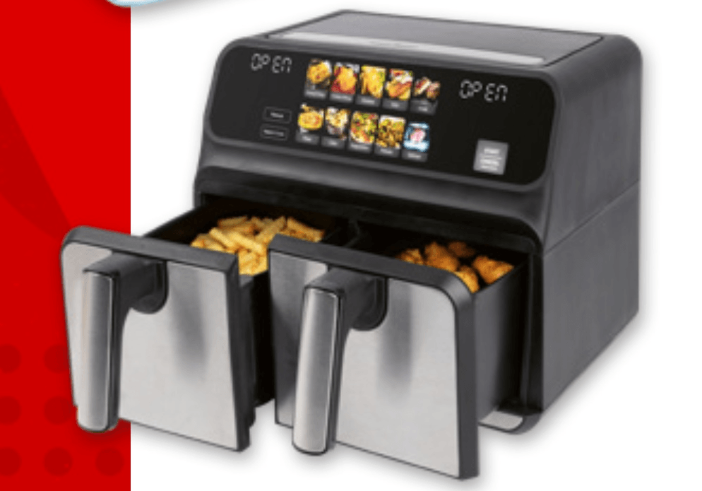 Profi Cook zračni cvrtnik PC-FR 1287H 8 l (2 x 4 l) - Akcija v trgovini Spar