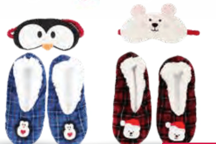 Darilni set: copati + spalna maska