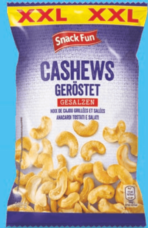 Snack Fun Indijski oreščki XXL 500 g