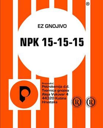 Umetno gnojilo NPK Kutina NPK 15:15:15 Big Bag 600 kg