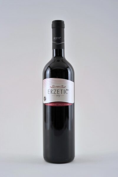 Vrhunsko vino ZGP Cabernet Sauvignon "Erzetič" 0,75 l