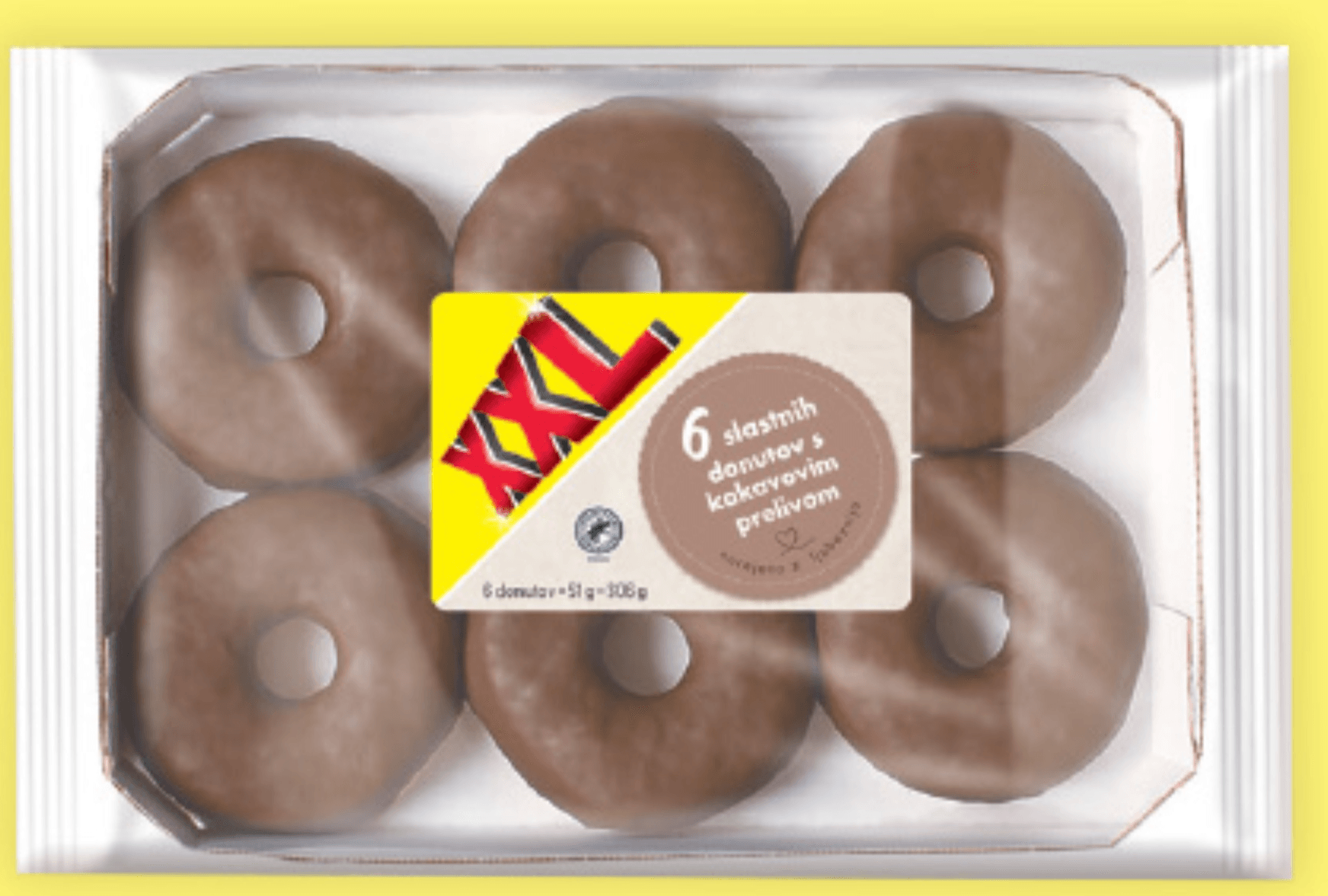 Kakavovi donuti XXL 306 g