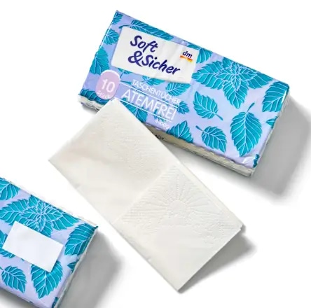 Soft & Sicher žepni robčki 6x8 kosov