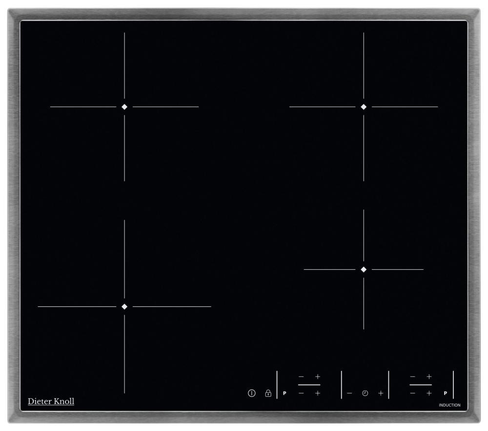 Indukcijska kuhalna plošča DKEI6640XB, 60 cm