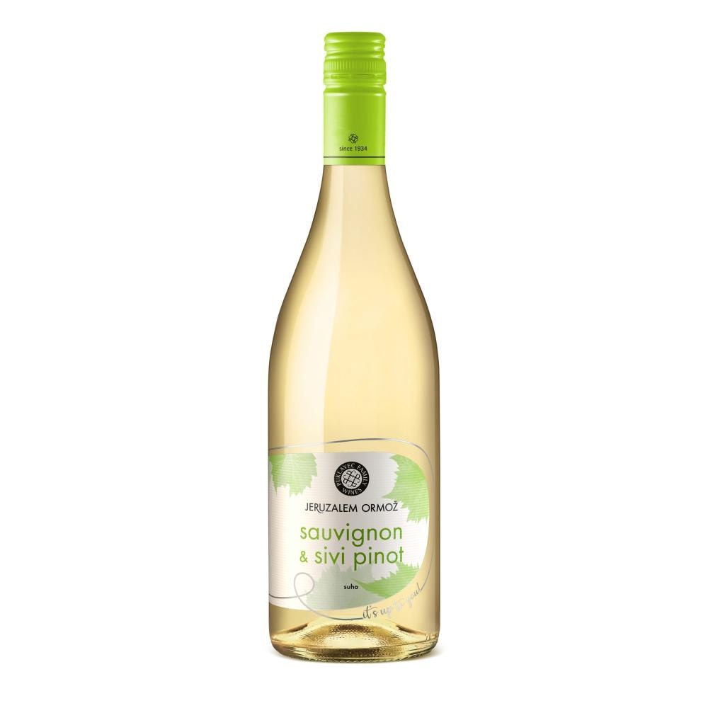Kakavostno vino ZGP Sauvignon & Sivi Pinot 0,75 l