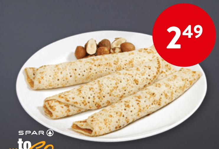 SPAR toGo Palačinke lešnik/kakav 1 kos