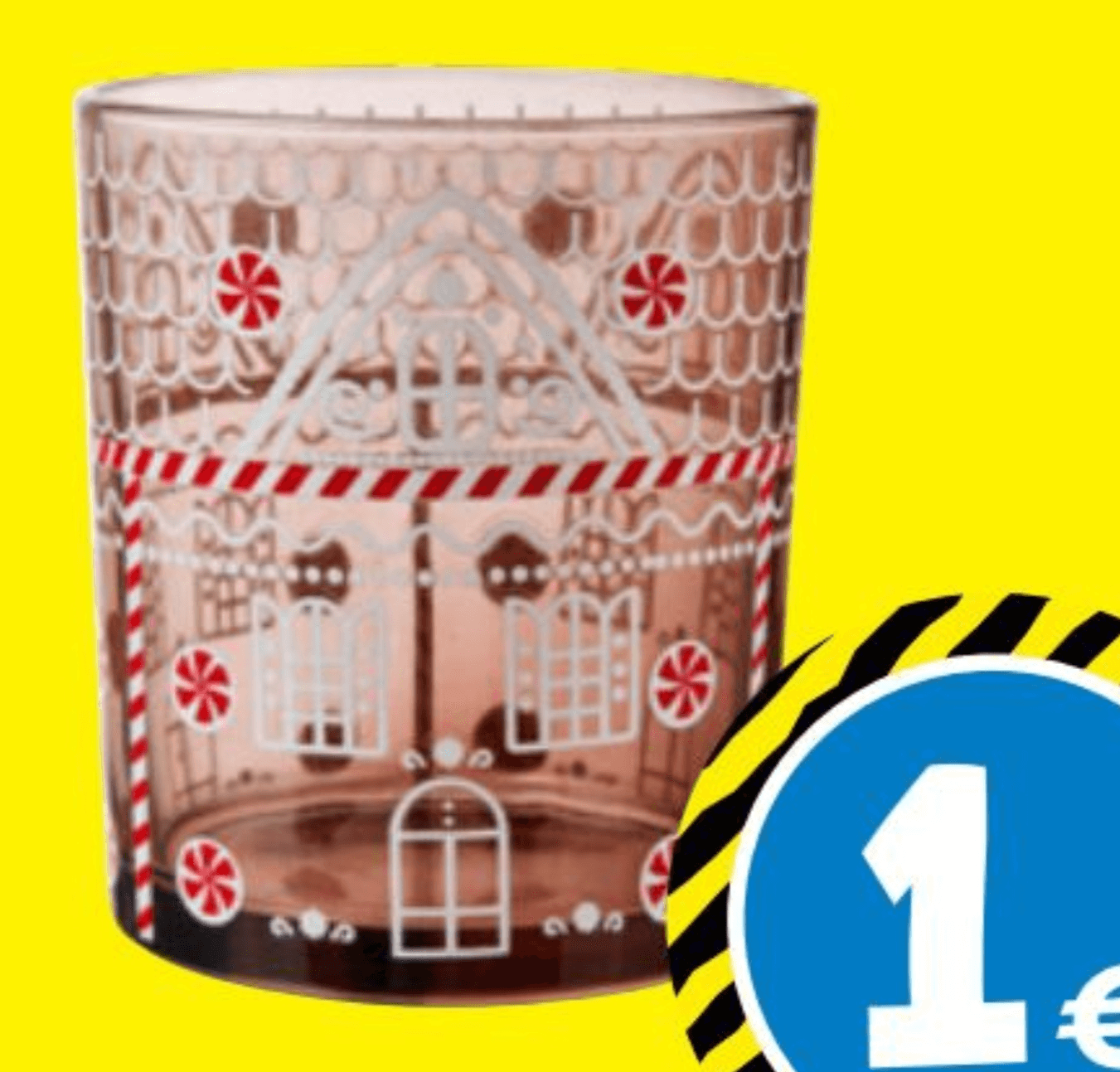 Steklo za čajne sveče pribl. 7x7x8 cm