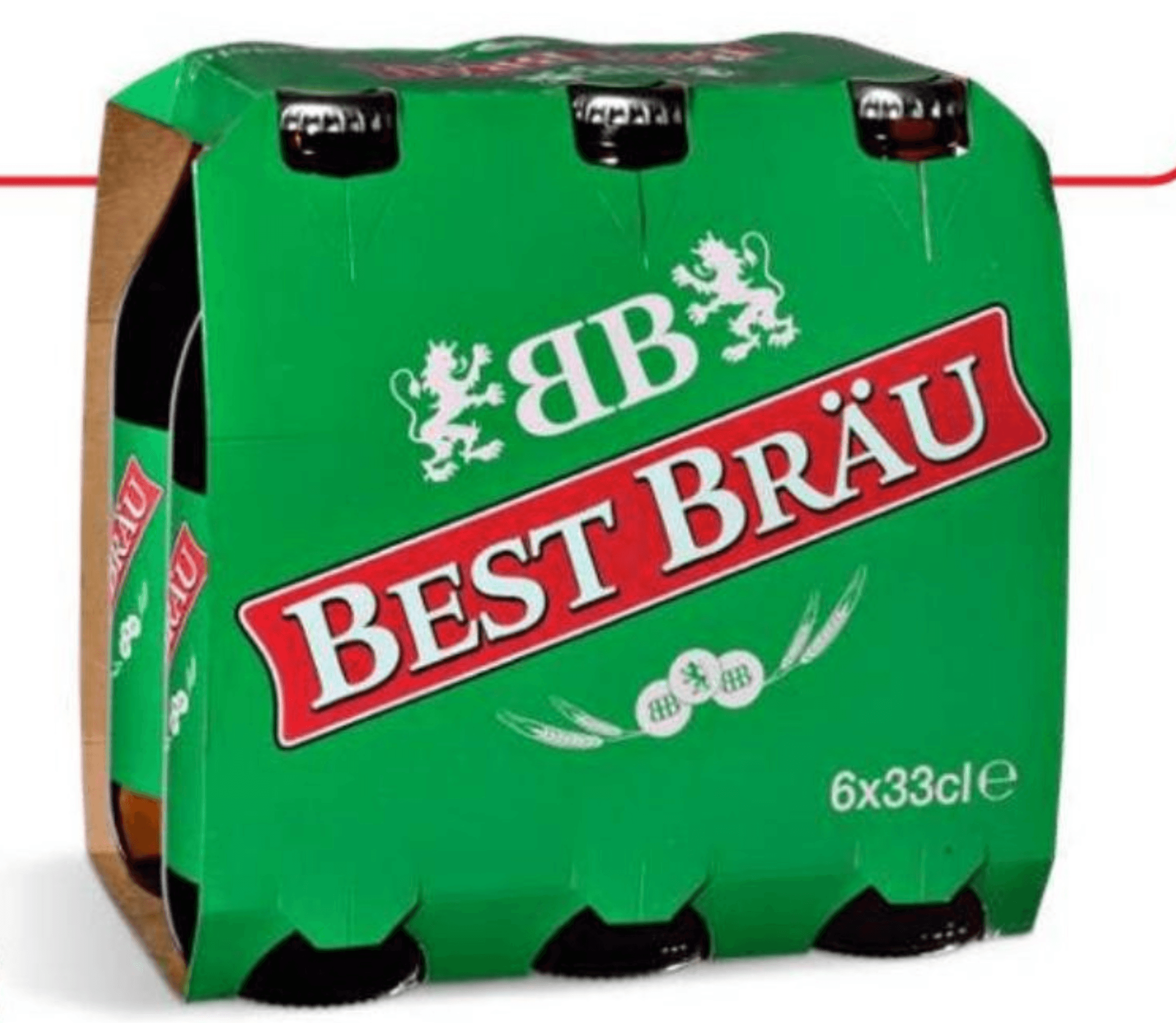 Best Bräu Pivo Lager 4,7 vol. %, 6 x 330 ml