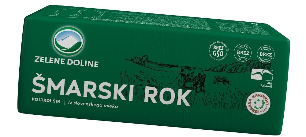 Sir Šmarski rok Zelene Doline 1 kg - Akcija v trgovini Tuš
