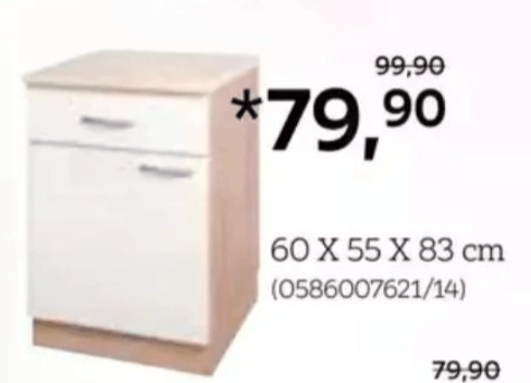 Kuhinjski spodnji element z predali