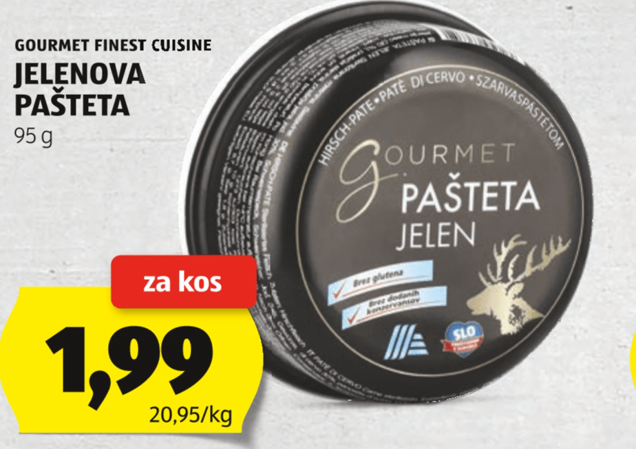 Gourmet Finest Cuisine Jelenova Pašteta 95 g
