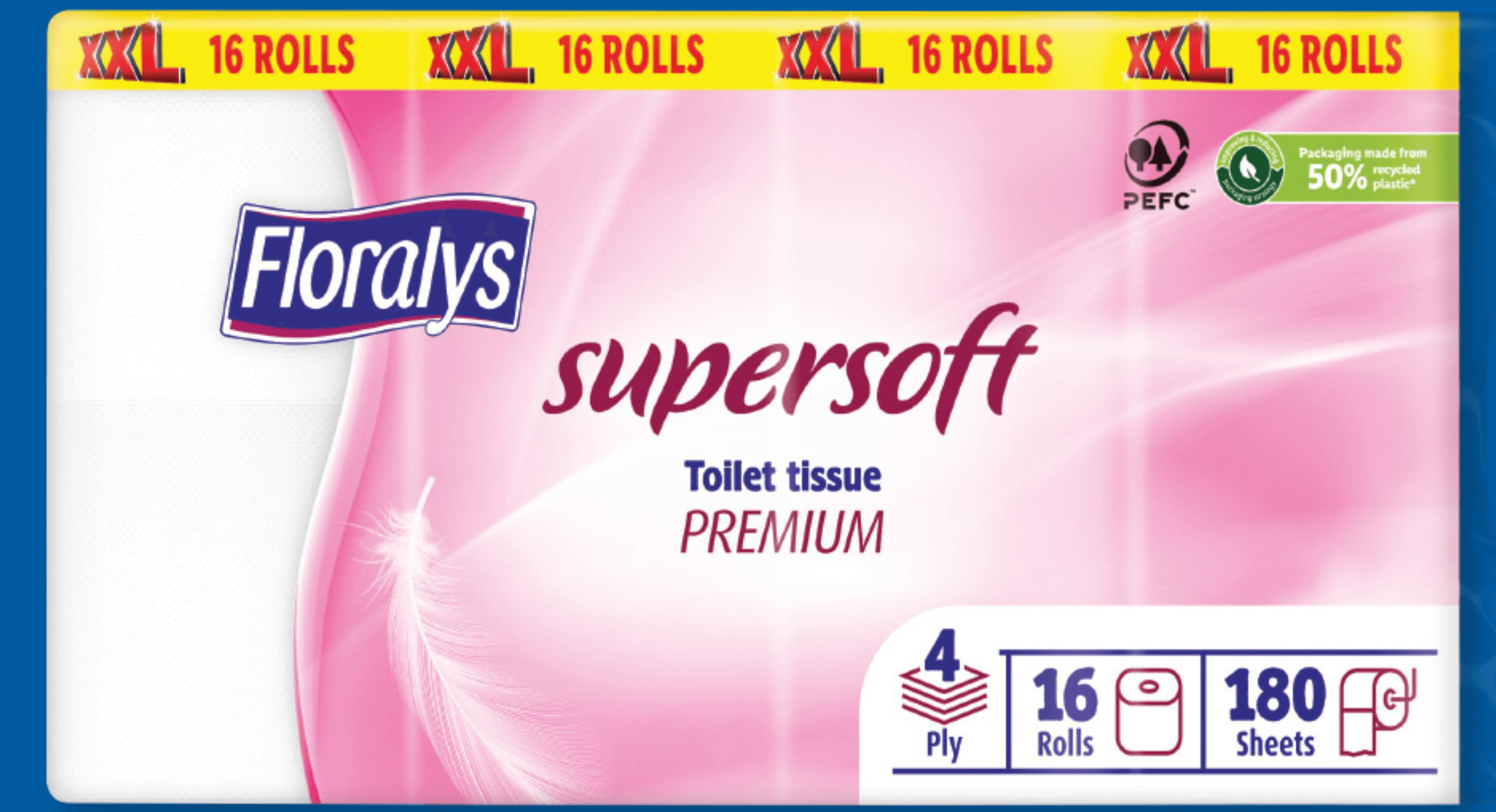 Floralys Toaletni papir 20 rolic