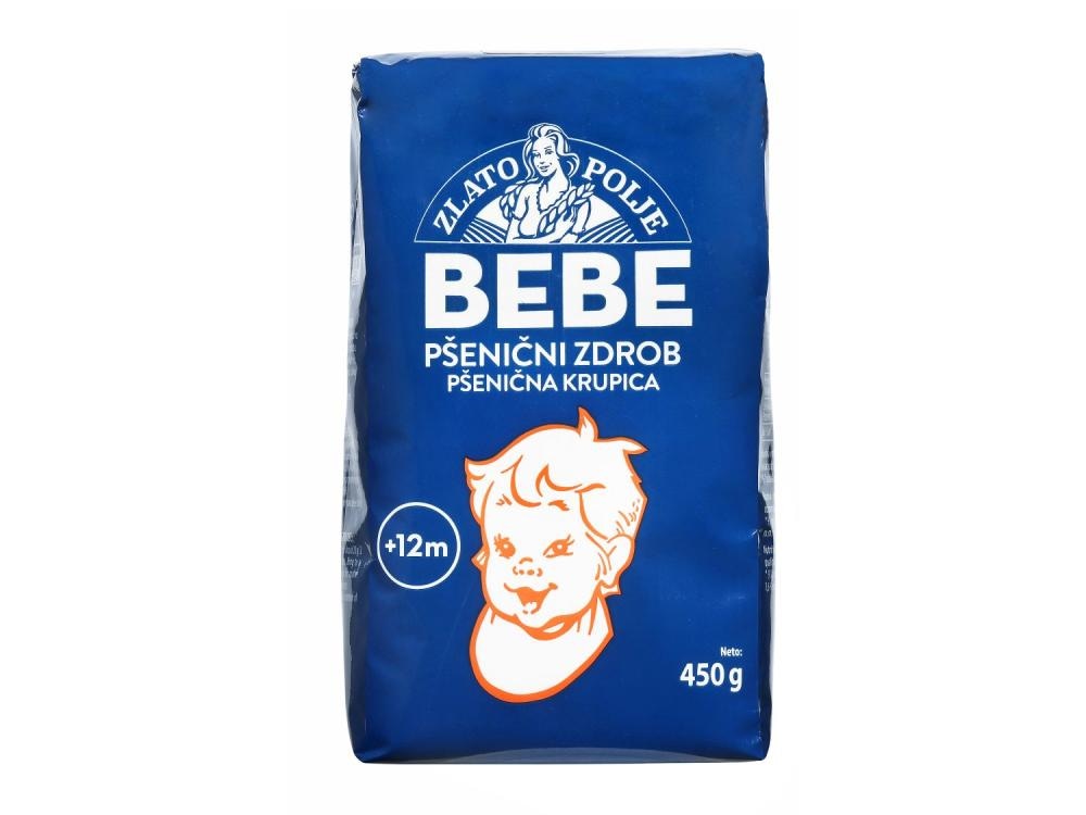 Pšenični zdrob Bebe Zlato polje 250 g, 450 g