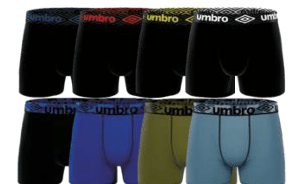 Moške bokser hlače 8x Umbro - Akcija v trgovini E.Leclerc