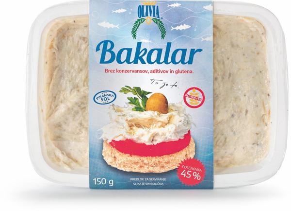 BAKALAR OLIVIA 150 g