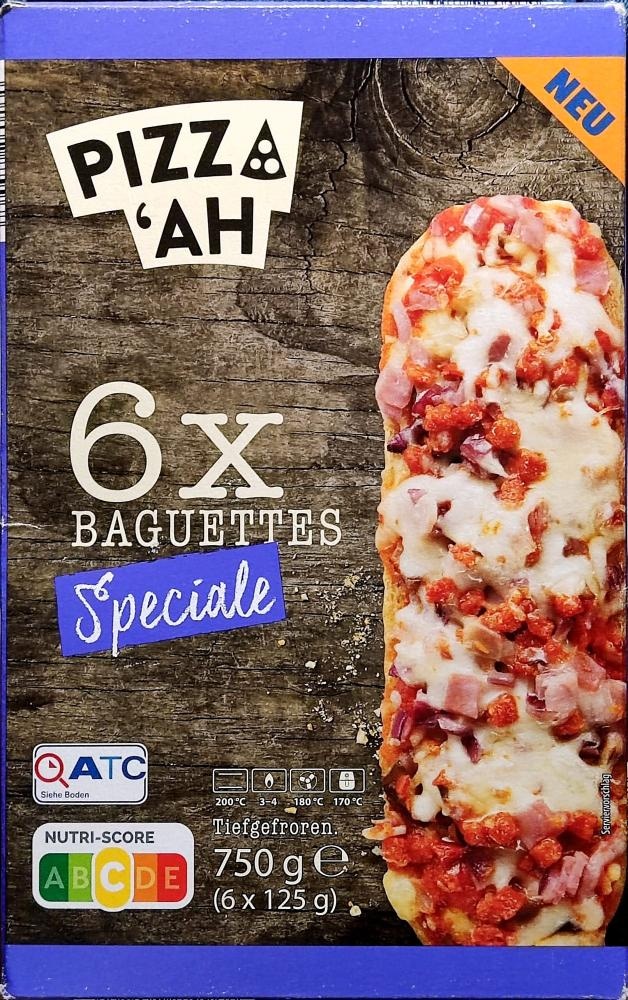 Pizz'ah Bagete 6 x 125 g