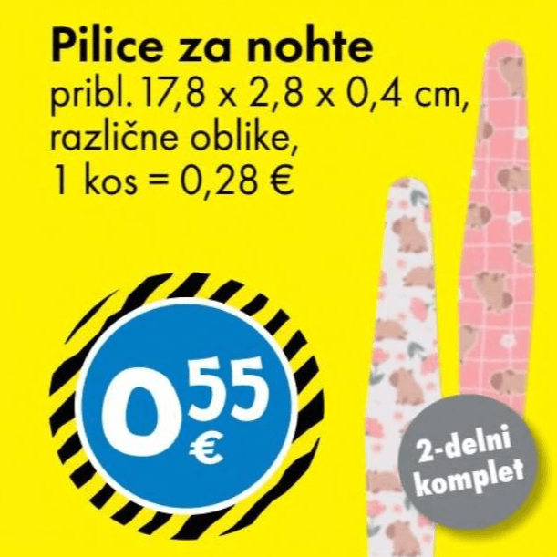 Pilice za nohte
