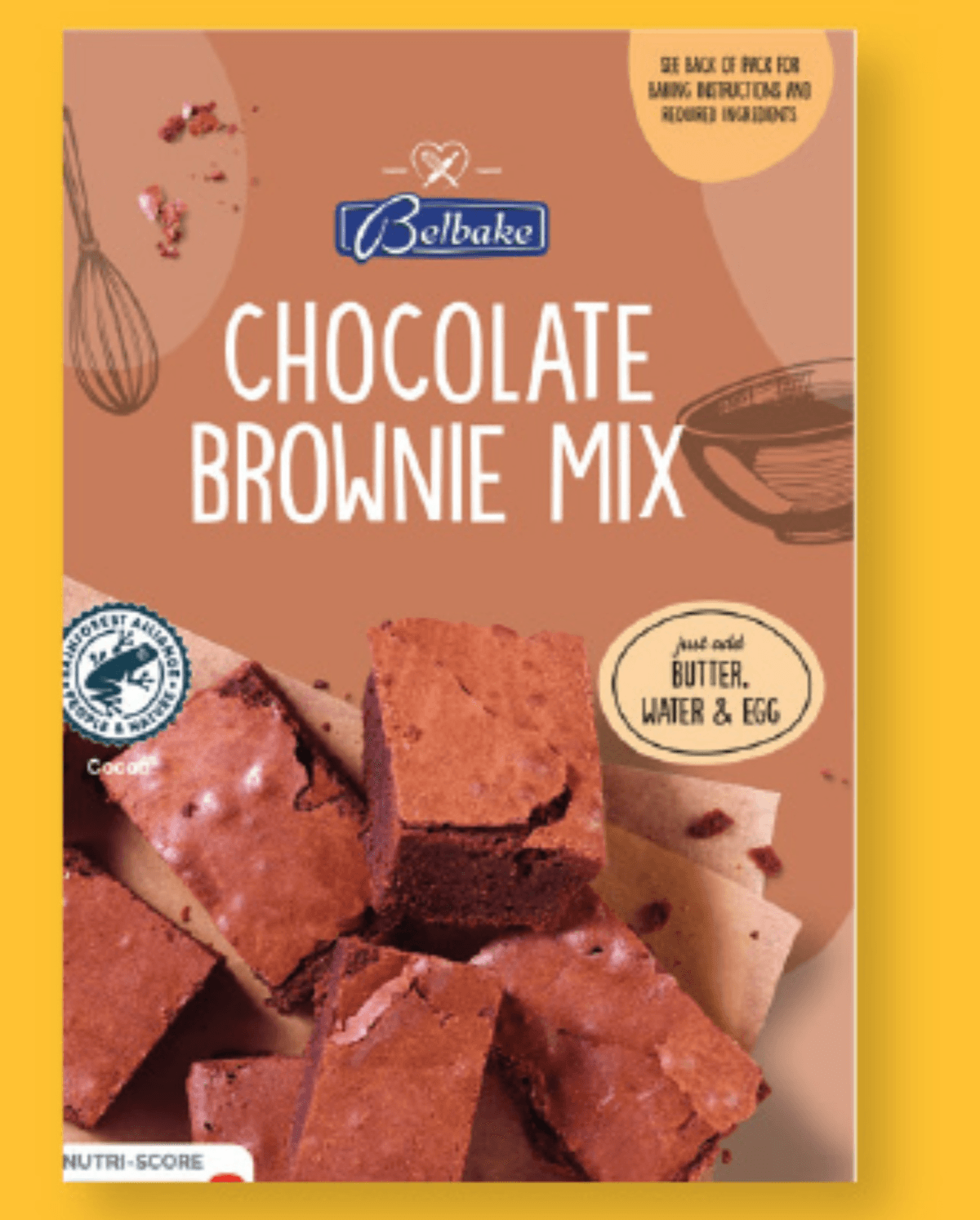 Belbake Pripravljena zmes za čokoladne brownije 360 g - Akcija v trgovini Lidl