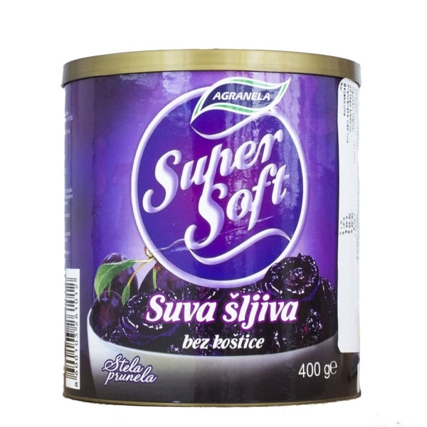 Suhe slive Super Soft 400 g