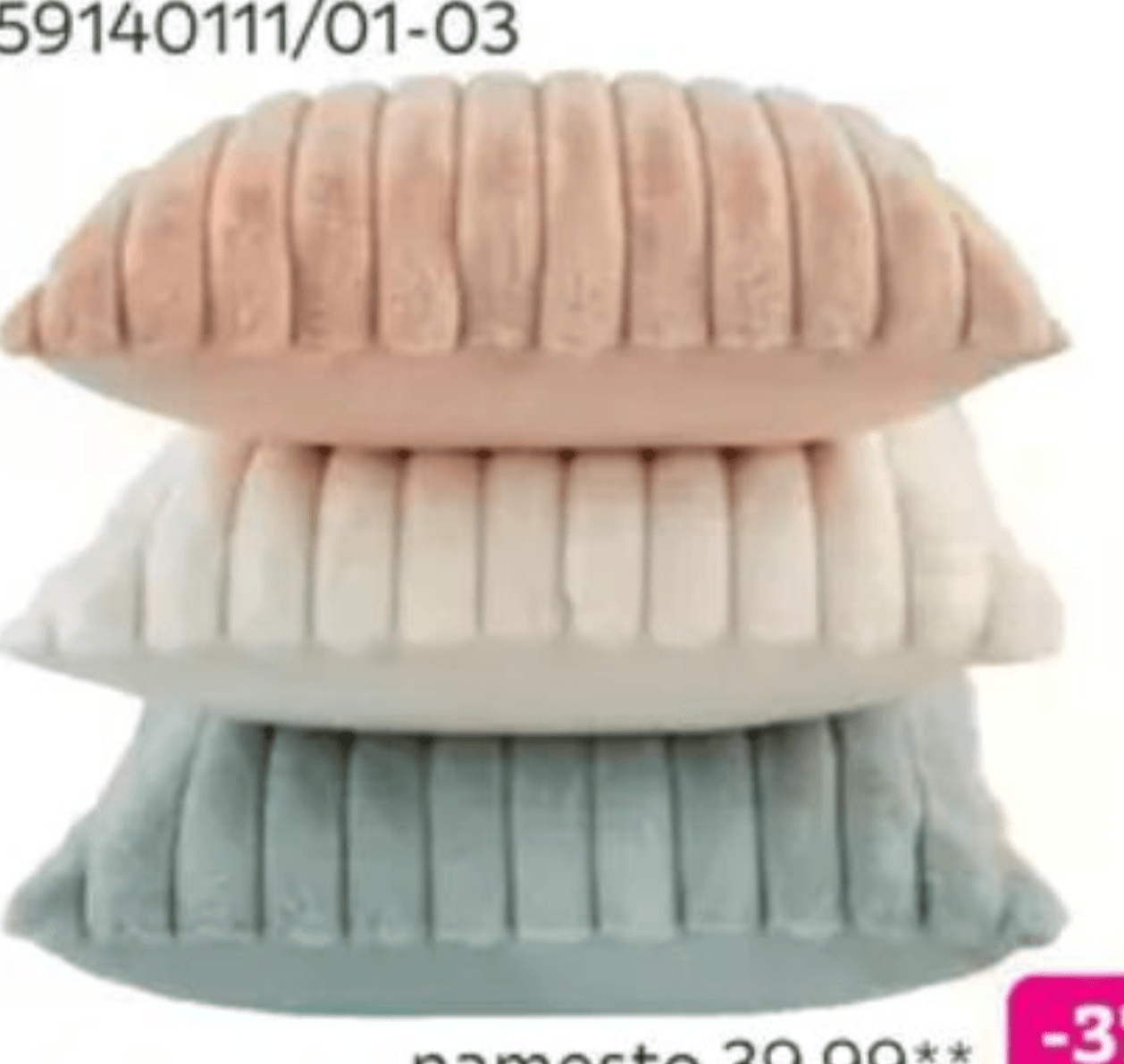 Krznena blazina "MAUDI" ca. 45/45 cm