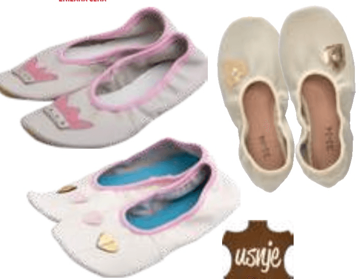 Šolski copati "Srček" ali "Krona" ali "Diamant"