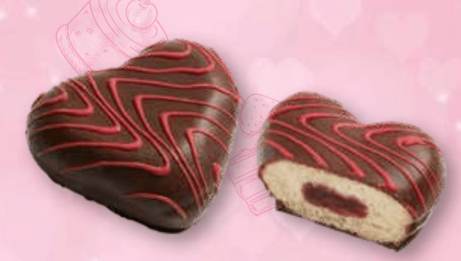 Donut Valentinovo srce 95 g - Akcija v trgovini Spar