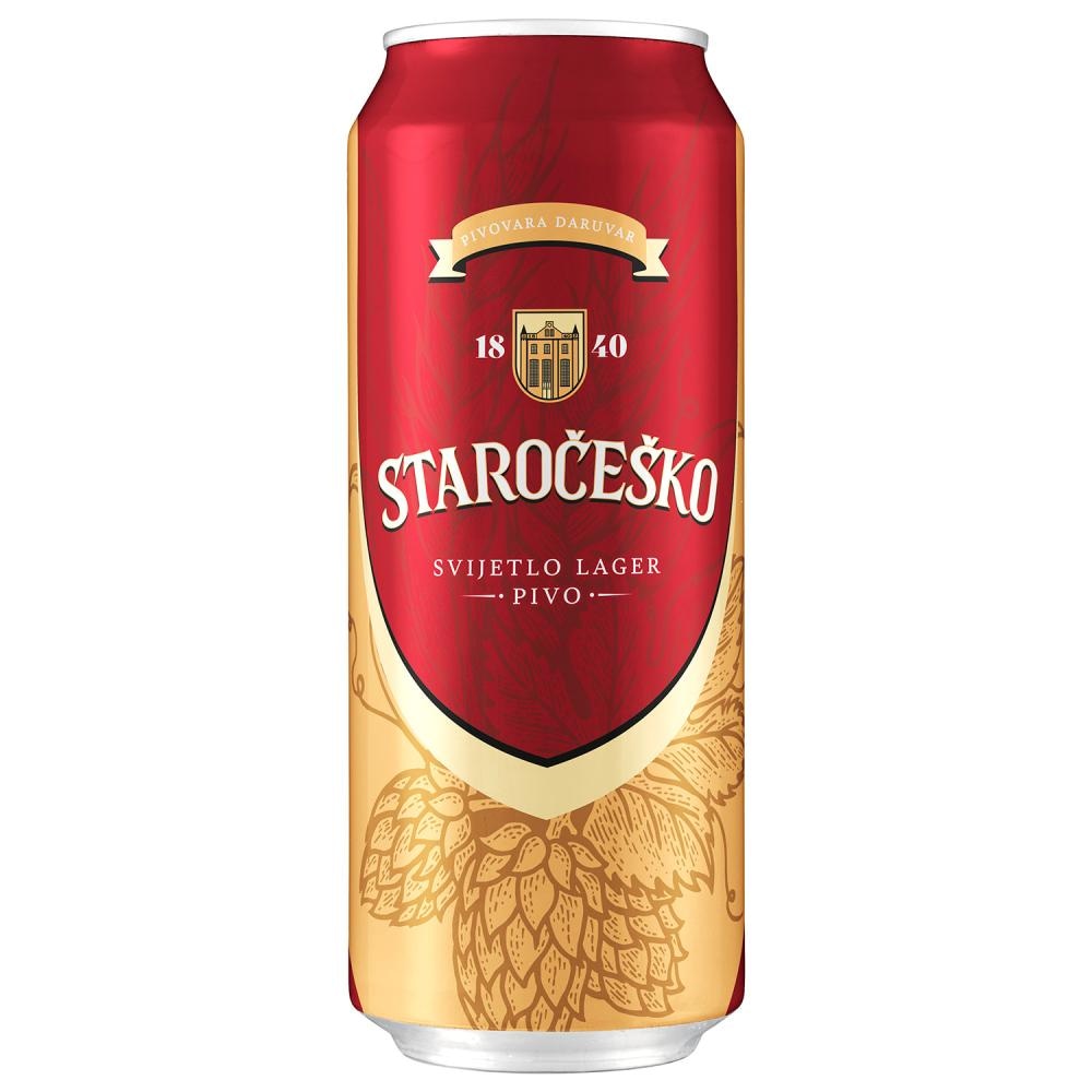 Pivo Staročeško 0,5l