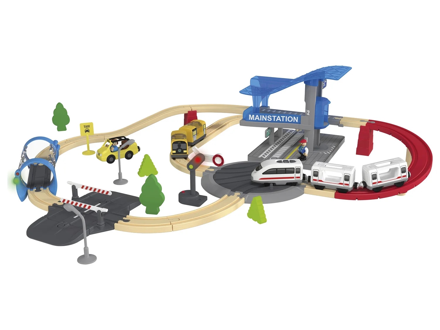 Playtive/lupilu Komplet železnic City-Express 51-delni komplet