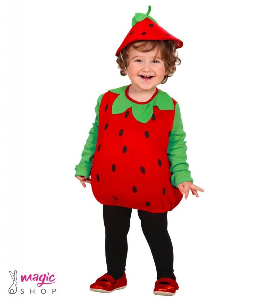 Otroški kostum Jagoda - Akcija v trgovini E.Leclerc