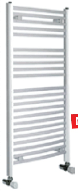 Cevni kopalniški radiator ZAOBLJEN BEŽ 600x1200 mm