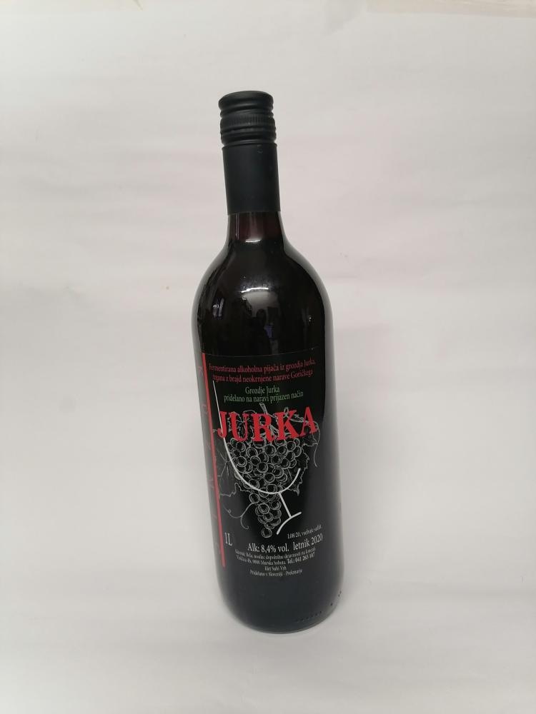Naravna Fermentirana Alkoholna Pijača iz Grozdja Jurka 0,75 l