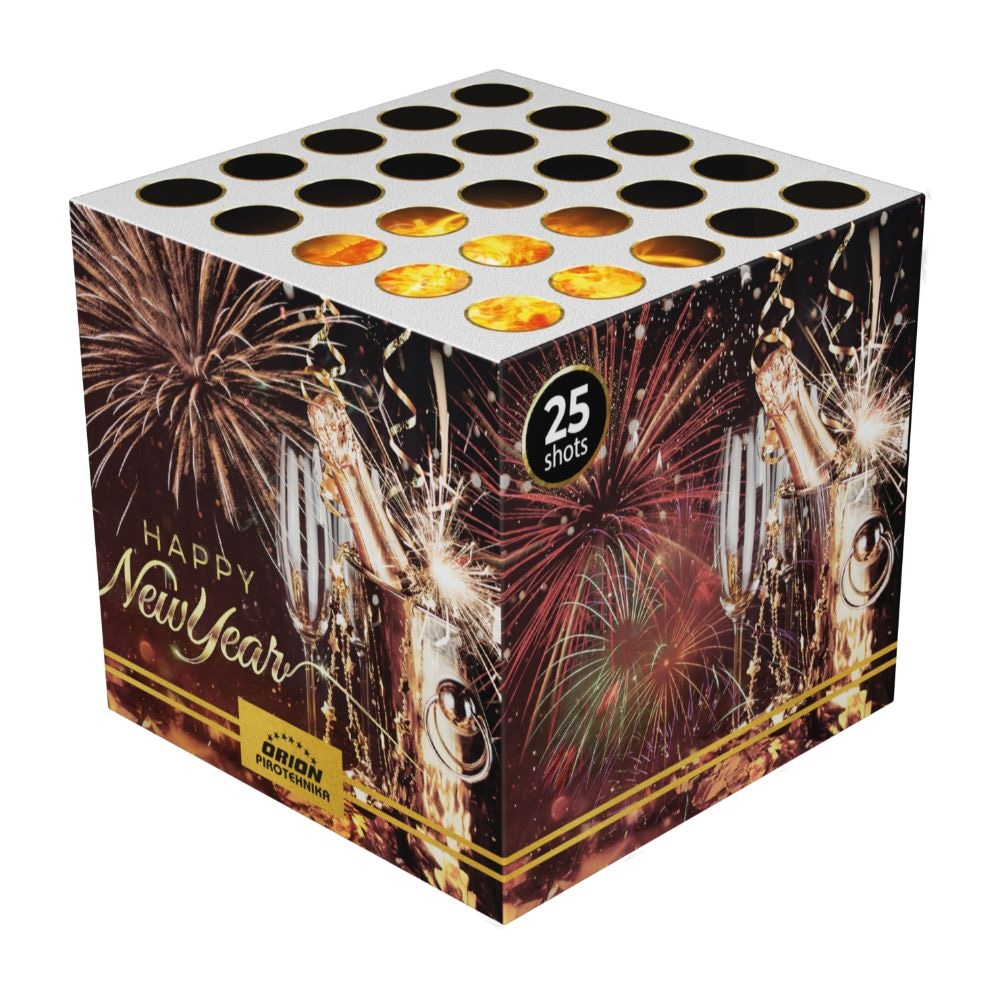 Happy New Year 25 strelov