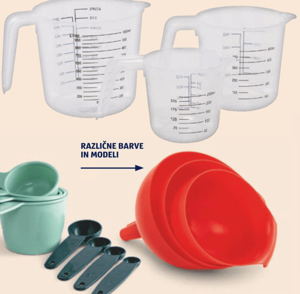 Merilni lončki/žlice