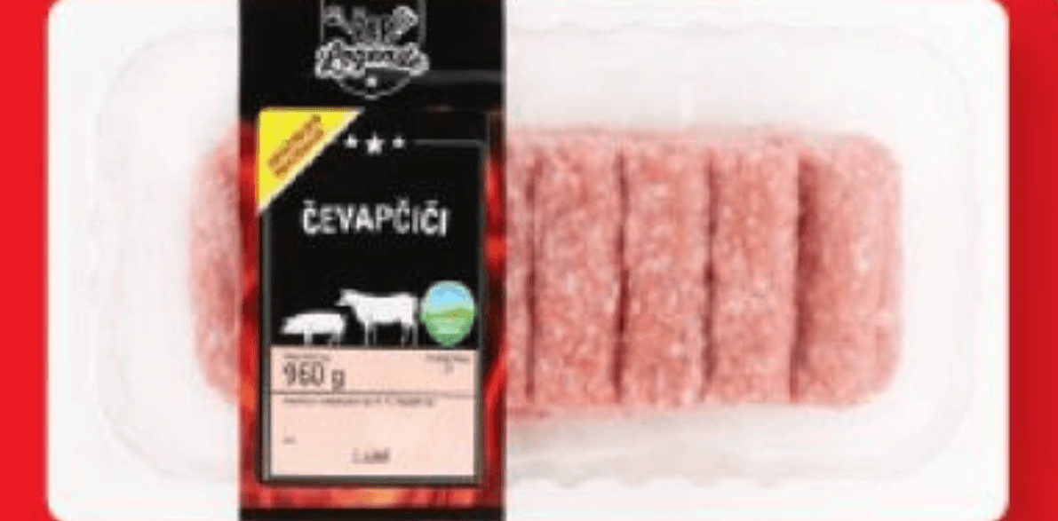 ŽAR LEGENDE Sveži čevapčiči 960 g