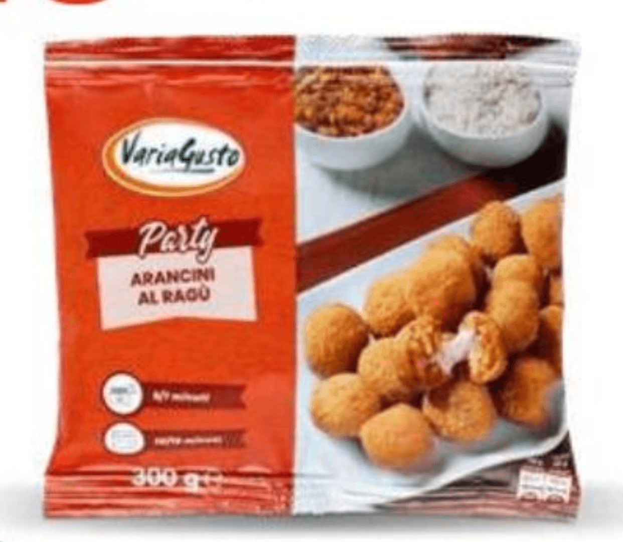 Ocvrti riževi kroglice z ragujem 300 g