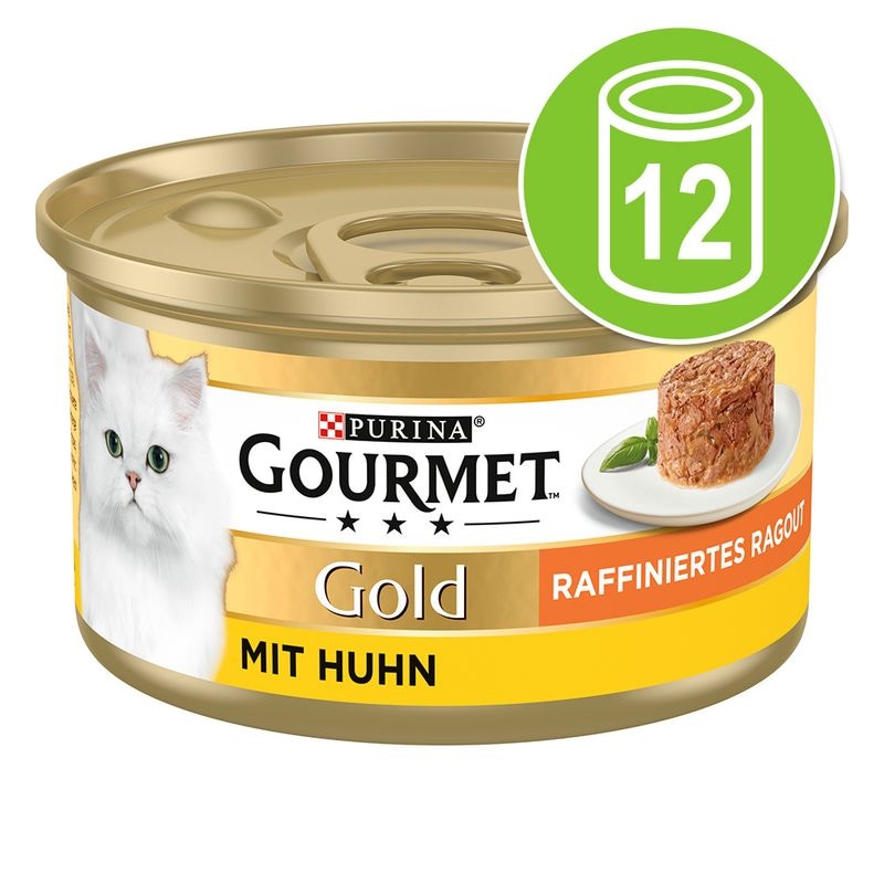 Mokra hrana za mačke Gourmet Gold 85 g