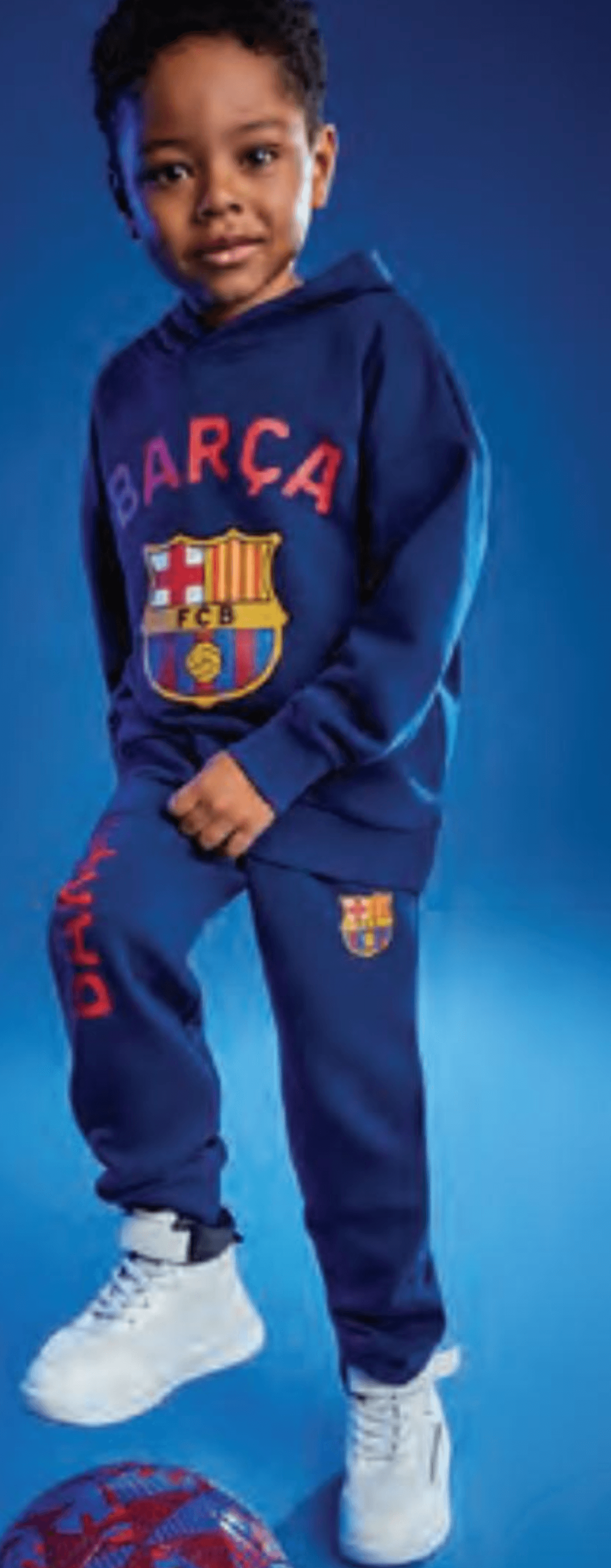 Zgornji del trenirke za dečke FC Barcelona - Akcija v trgovini Pepco