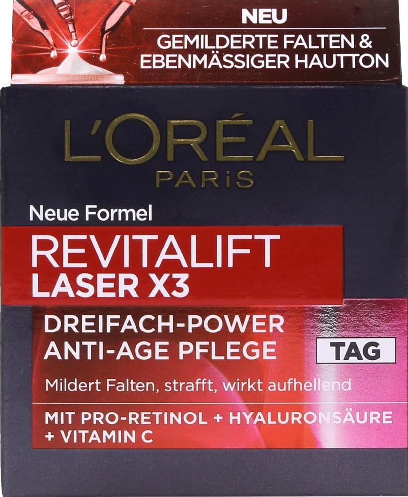 L'Oréal Revitalift Laser X3 dnevna ali nočna krema za obraz 50 ml